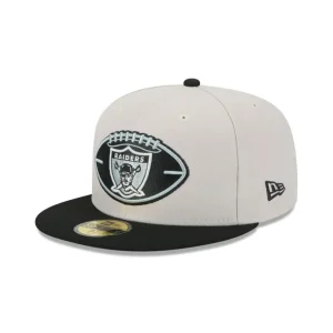 New Las Vegas Raiders 2024 Historic Sideline 59FIFTY Fitted Hat - KTGCaps - Baseball caps for various teams, purchased online at a discount