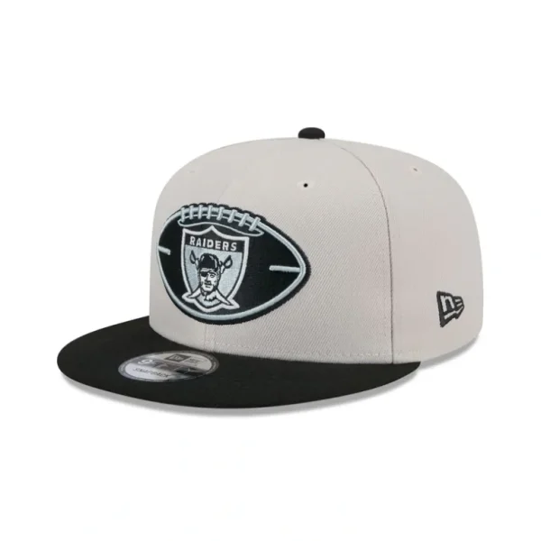 Best Sale Las Vegas Raiders 2024 Historic Sideline 9FIFTY Snapback Hat - KTGCaps - Baseball caps for various teams, purchased online at a discount