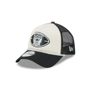 Hot Las Vegas Raiders 2024 Historic Sideline 9FORTY AFrame Snapback Hat - KTGCaps - Baseball caps for various teams, purchased online at a discount