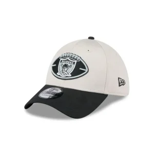 Shop Las Vegas Raiders 2024 Historic Sideline 39THIRTY Stretch Fit Hat - KTGCaps - Baseball caps for various teams, purchased online at a discount