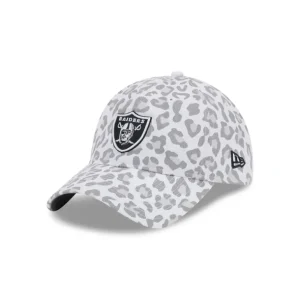 Store Las Vegas Raiders Active Animal Print Womens 9TWENTY Adjustable Hat - KTGCaps - Baseball caps for various teams, purchased online at a discount