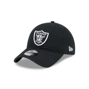 Sale Las Vegas Raiders Black 9TWENTY Adjustable Hat - KTGCaps - Baseball caps for various teams, purchased online at a discount