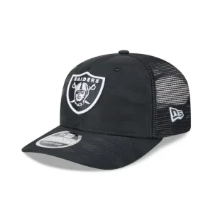 Best Las Vegas Raiders Camo 9SEVENTY Trucker StretchSnap Hat - KTGCaps - Baseball caps for various teams, purchased online at a discount