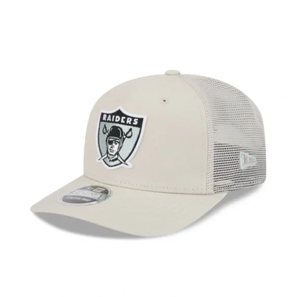 Hot Las Vegas Raiders Canvas 9SEVENTY Trucker Hat - KTGCaps - Baseball caps for various teams, purchased online at a discount