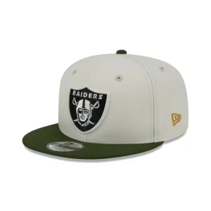 Outlet Las Vegas Raiders Emerald 9FIFTY Snapback Hat - KTGCaps - Baseball caps for various teams, purchased online at a discount