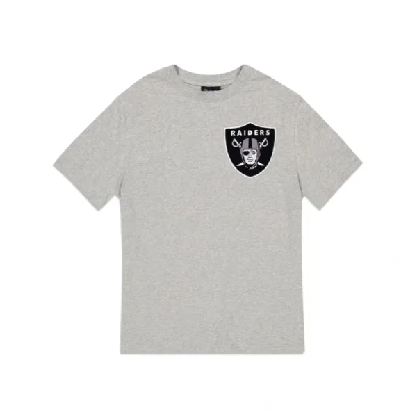 Hot Las Vegas Raiders Gray Logo Select TShirt - KTGCaps - Baseball caps for various teams, purchased online at a discount