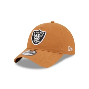 Outlet Las Vegas Raiders Light Bronze 9TWENTY Adjustable Hat - KTGCaps - Baseball caps for various teams, purchased online at a discount