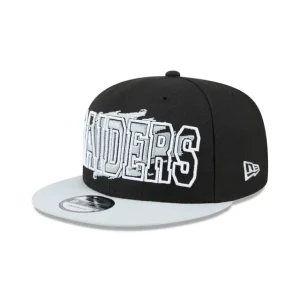 Outlet Las Vegas Raiders Splatter 9FIFTY Snapback Hat - KTGCaps - Baseball caps for various teams, purchased online at a discount