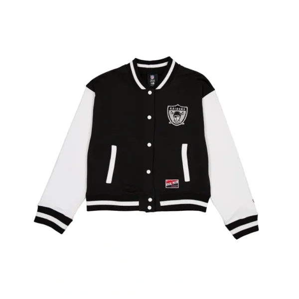 Store Las Vegas Raiders Throwback Fleece Womens Jacket - KTGCaps - Baseball caps for various teams, purchased online at a discount