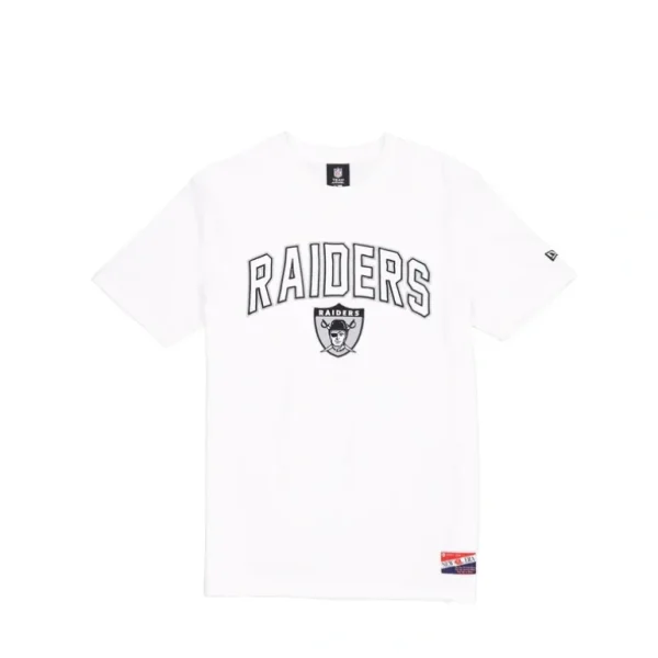 Shop Las Vegas Raiders Throwback White TShirt - KTGCaps - Baseball caps for various teams, purchased online at a discount