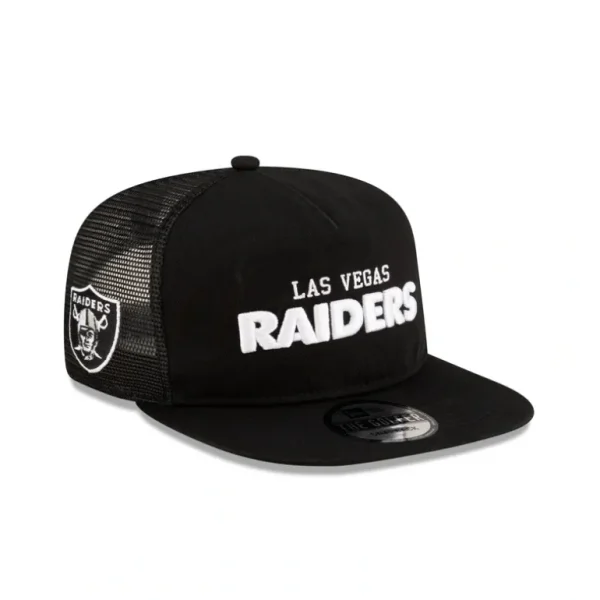 Best Las Vegas Raiders Washed Script Golfer Snapback - KTGCaps - Baseball caps for various teams, purchased online at a discount