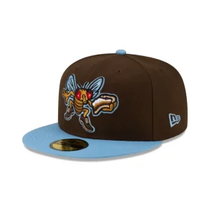 New Lehigh Valley IronPigs Theme Night Alt 59FIFTY Fitted Hat - KTGCaps - Baseball caps for various teams, purchased online at a discount