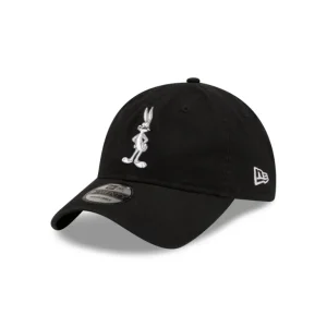 Sale Looney Tunes Bugs Bunny Black 9TWENTY Adjustable Hat - KTGCaps - Baseball caps for various teams, purchased online at a discount