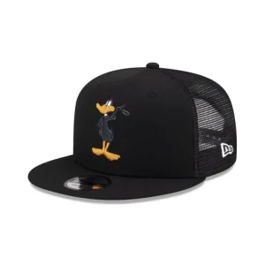 Hot Looney Tunes Daffy Duck 9FIFTY Trucker Snapback Hat - KTGCaps - Baseball caps for various teams, purchased online at a discount