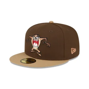 New Looney Tunes Taz 59FIFTY Fitted Hat - KTGCaps - Baseball caps for various teams, purchased online at a discount