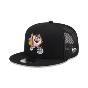 Outlet Looney Tunes Taz 9FIFTY Trucker Snapback Hat - KTGCaps - Baseball caps for various teams, purchased online at a discount