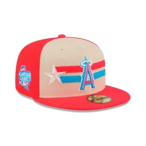 Best Sale Los Angeles Angels 2024 AllStar Game 59FIFTY Fitted Hat - KTGCaps - Baseball caps for various teams, purchased online at a discount