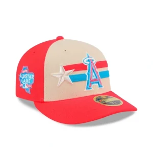 New Los Angeles Angels 2024 AllStar Game Low Profile 59FIFTY Fitted Hat - KTGCaps - Baseball caps for various teams, purchased online at a discount