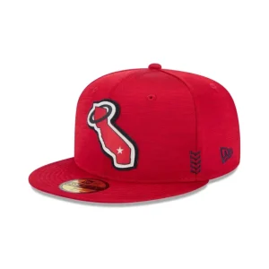 Shop Los Angeles Angels 2024 Clubhouse 59FIFTY Fitted Hat - KTGCaps - Baseball caps for various teams, purchased online at a discount