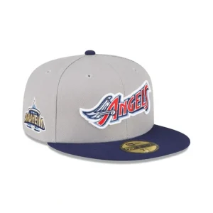 Outlet Los Angeles Angels Away 59FIFTY Fitted Hat - KTGCaps - Baseball caps for various teams, purchased online at a discount