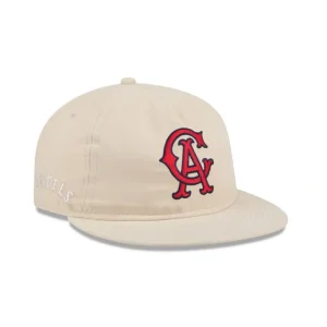 Hot Los Angeles Angels Brushed Nylon Retro Crown 9FIFTY Adjustable Hat - KTGCaps - Baseball caps for various teams, purchased online at a discount