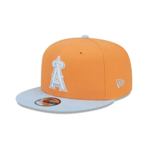 Hot Los Angeles Angels Color Pack Orange Glaze 9FIFTY Snapback Hat - KTGCaps - Baseball caps for various teams, purchased online at a discount