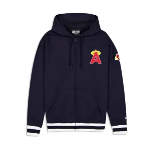 New Los Angeles Angels Coop Logo Select FullZip Hoodie - KTGCaps - Baseball caps for various teams, purchased online at a discount