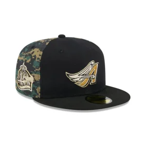 Online Los Angeles Angels Digi Camo 59FIFTY Fitted Hat - KTGCaps - Baseball caps for various teams, purchased online at a discount