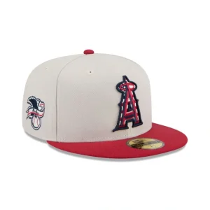 Caps* Los Angeles Angels Independence Day 2024 59FIFTY Fitted Hat - KTGCaps - Baseball caps for various teams, purchased online at a discount
