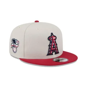 Caps* Los Angeles Angels Independence Day 2024 9FIFTY Snapback Hat - KTGCaps - Baseball caps for various teams, purchased online at a discount