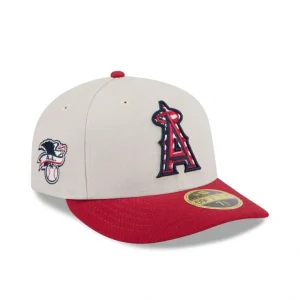 Caps* Los Angeles Angels Independence Day 2024 Low Profile 59FIFTY Fitted Ha - KTGCaps - Baseball caps for various teams, purchased online at a discount