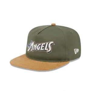 Caps* Los Angeles Angels Olive Green Golfer Hat - KTGCaps - Baseball caps for various teams, purchased online at a discount