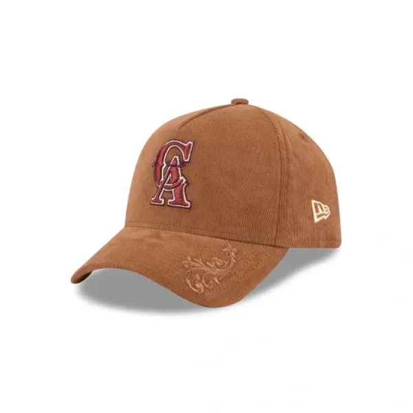 Caps* Los Angeles Angels Ornamental Cord 9FORTY AFrame Snapback Hat - KTGCaps - Baseball caps for various teams, purchased online at a discount
