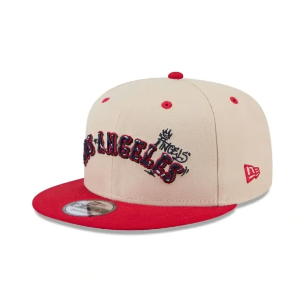 Caps* Los Angeles Angels Team Art 9FIFTY Snapback Hat - KTGCaps - Baseball caps for various teams, purchased online at a discount