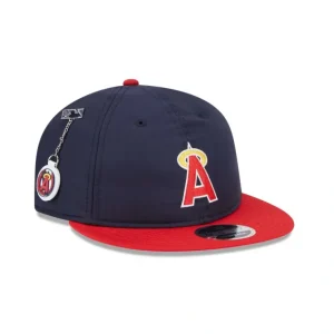 Caps* Los Angeles Angels Team Color Retro Crown 9FIFTY Adjustable Hat - KTGCaps - Baseball caps for various teams, purchased online at a discount