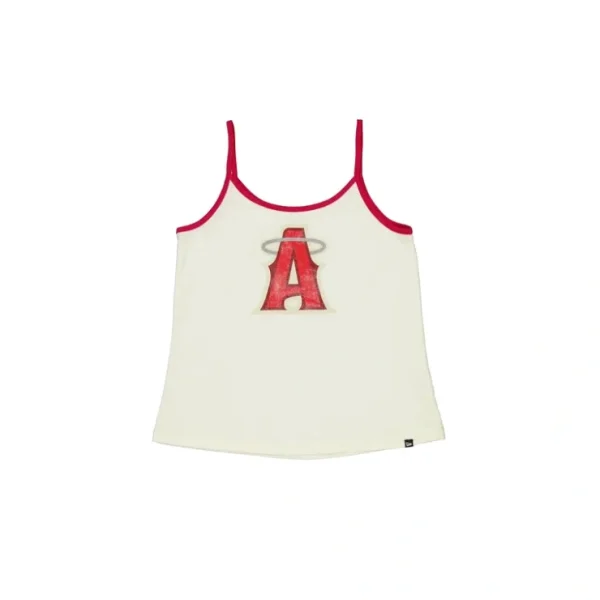 Caps* Los Angeles Angels Throwback Womens Tank Top - KTGCaps - Baseball caps for various teams, purchased online at a discount