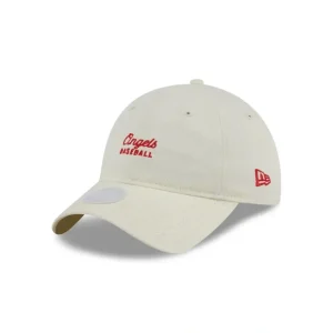 Caps* Los Angeles Angels Womens Throwback White 9TWENTY Adjustable Hat - KTGCaps - Baseball caps for various teams, purchased online at a discount