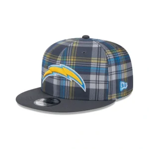 Caps* Los Angeles Chargers 2024 Sideline Statement Gray 9FIFTY Snapback Hat - KTGCaps - Baseball caps for various teams, purchased online at a discount
