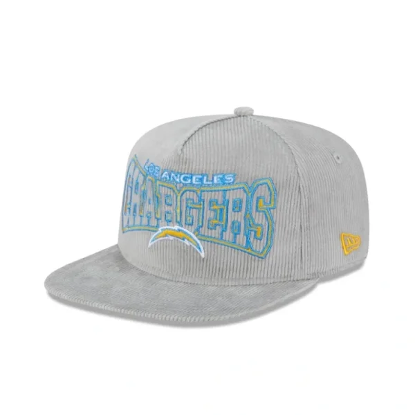 Caps* Los Angeles Chargers Gray Cord Golfer Hat - KTGCaps - Baseball caps for various teams, purchased online at a discount