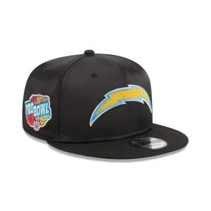Caps* Los Angeles Chargers Satin 9FIFTY Snapback Hat - KTGCaps - Baseball caps for various teams, purchased online at a discount