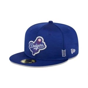 Caps* Los Angeles Dodgers 2024 Clubhouse 59FIFTY Fitted Hat - KTGCaps - Baseball caps for various teams, purchased online at a discount