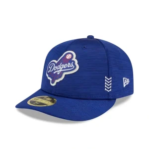 Caps* Los Angeles Dodgers 2024 Clubhouse Low Profile 59FIFTY Fitted Hat - KTGCaps - Baseball caps for various teams, purchased online at a discount