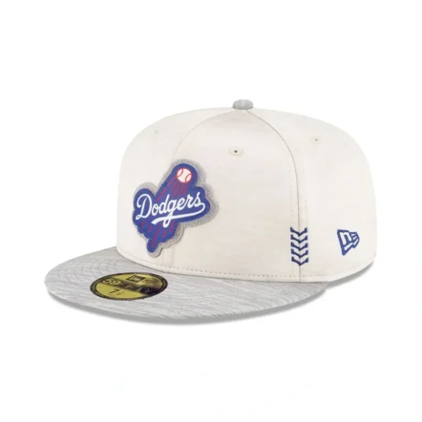 Caps* Los Angeles Dodgers 2024 Clubhouse Stone 59FIFTY Fitted Hat - KTGCaps - Baseball caps for various teams, purchased online at a discount