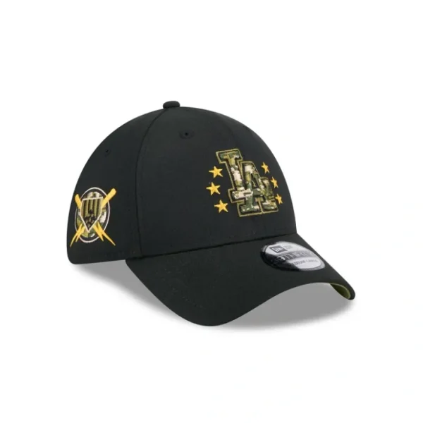 Caps* Los Angeles Dodgers Armed Forces Day 2024 39THIRTY Stretch Fit Hat - KTGCaps - Baseball caps for various teams, purchased online at a discount