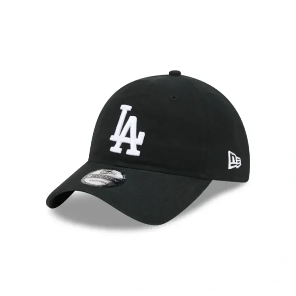 Caps* Los Angeles Dodgers Black 9TWENTY Adjustable Hat - KTGCaps - Baseball caps for various teams, purchased online at a discount