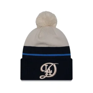 Caps* Los Angeles Dodgers City Connect Pom Knit Hat - KTGCaps - Baseball caps for various teams, purchased online at a discount