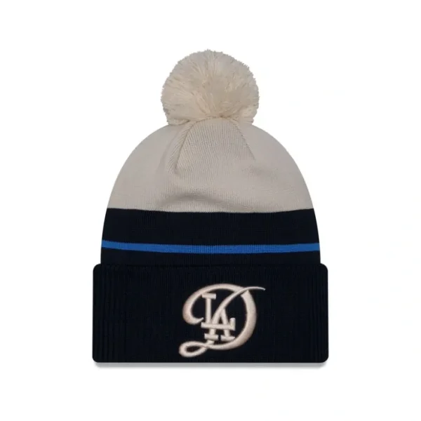 Caps* Los Angeles Dodgers City Connect Pom Knit Hat - KTGCaps - Baseball caps for various teams, purchased online at a discount