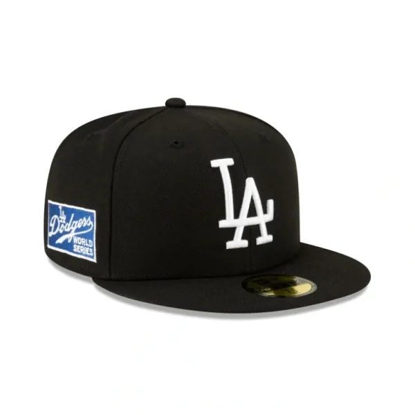 Online Los Angeles Dodgers Color Flip Black 59FIFTY Fitted Hat - KTGCaps - Baseball caps for various teams, purchased online at a discount