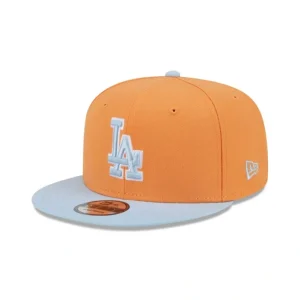 Caps* Los Angeles Dodgers Color Pack Orange Glaze 9FIFTY Snapback Hat - KTGCaps - Baseball caps for various teams, purchased online at a discount