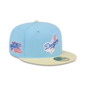 Caps* Los Angeles Dodgers Doscientos Blue 59FIFTY Fitted Hat - KTGCaps - Baseball caps for various teams, purchased online at a discount